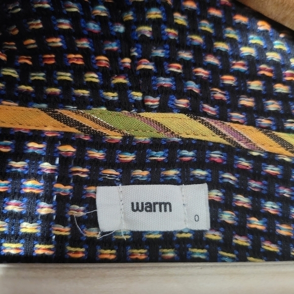 Warm Black Multi Rainbow Hooded Playa Romper - Picture 9 of 12